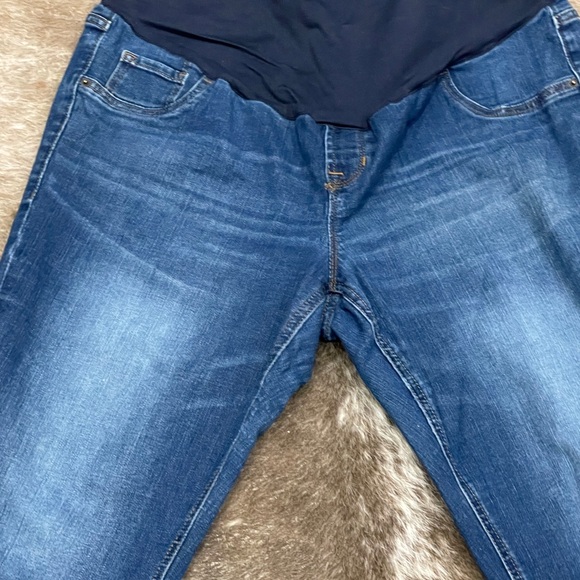 Motherhood / Old Navy Maternity Denim Jeans Pregnancy Bundle Size L/16 - Picture 10 of 12